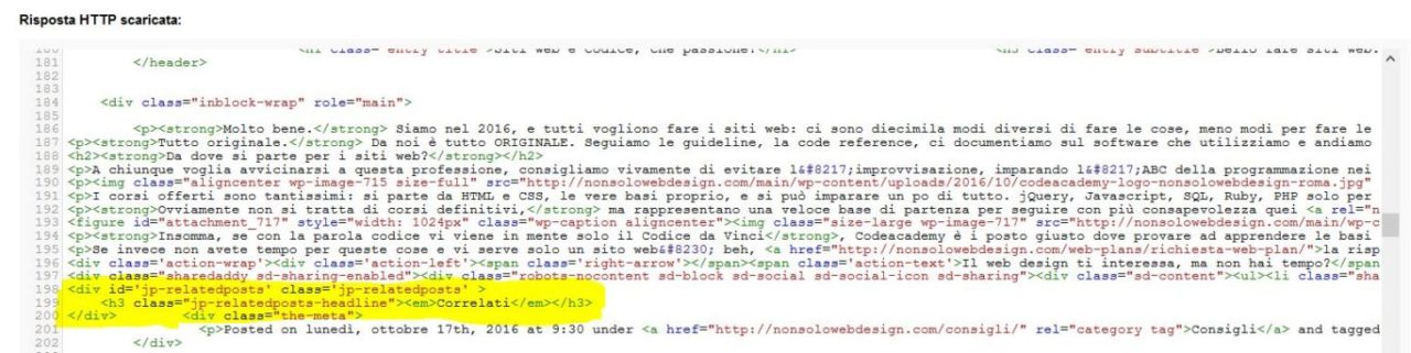 Jetpack non visualizza gli Articoli Correlati per la SEO