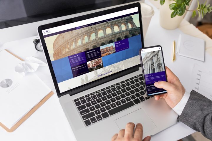 Ds e associati - hompage - mobile - web
