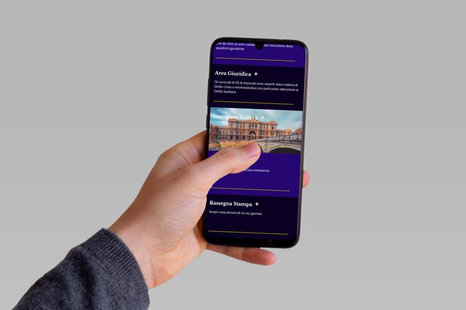 DS & Associati - Sito.Agency - Realizzazione siti web per Studio Legale - Roma