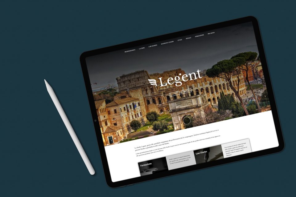 Studio Legent - Sito.Agency - Realizzazione siti web per Studio Legale - Roma